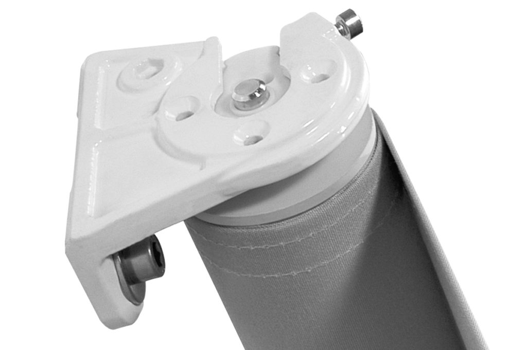 Balkon napellenző homlokprofil és vászonvég